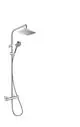 Hansgrohe-HG-Showerpipe-230-1jet-Vernis-Shape-chrom-mit-Brausethermostat-26286000 gallery number 1